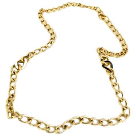 cuban link dior chain|Christian Dior Vintage Gold Metal Cuban Chain Link Logo .